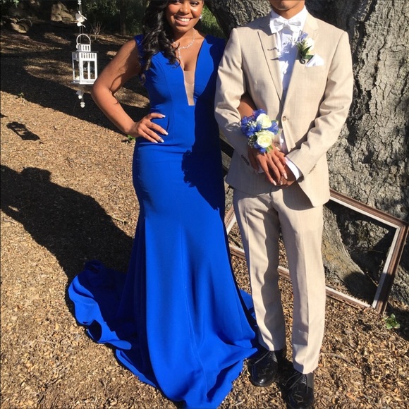 Jovani Trumpet Prom Dress - Picture 8 of 8